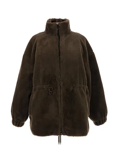 Pre-owned Zara Coat In Brown