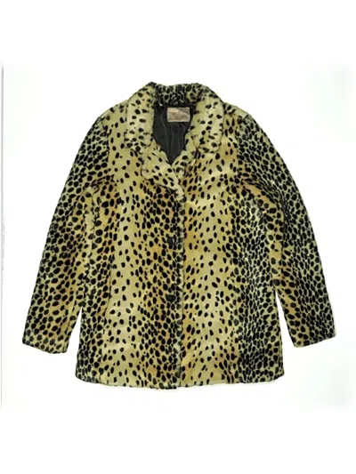 Pre-owned Zara Kids' Coat In Gold