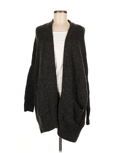 Pre-owned Zara Coat In Gray