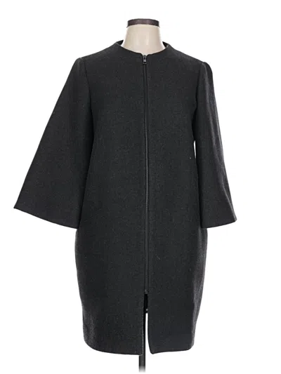 Pre-owned Zara Coat In Gray