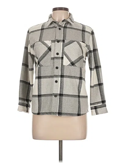 Pre-owned Zara Coat In Gray