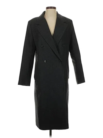 Pre-owned Zara Coat In Gray