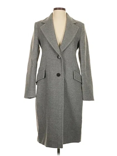 Pre-owned Zara Coat In Gray