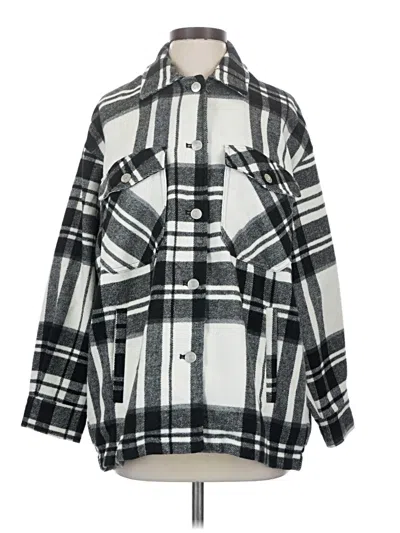 Pre-owned Zara Coat In Gray