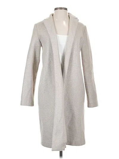 Pre-owned Zara Coat In Gray
