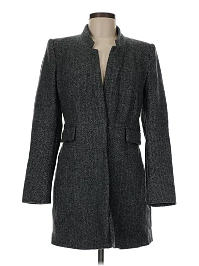 Pre-owned Zara Coat In Gray