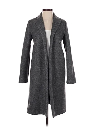 Pre-owned Zara Coat In Gray
