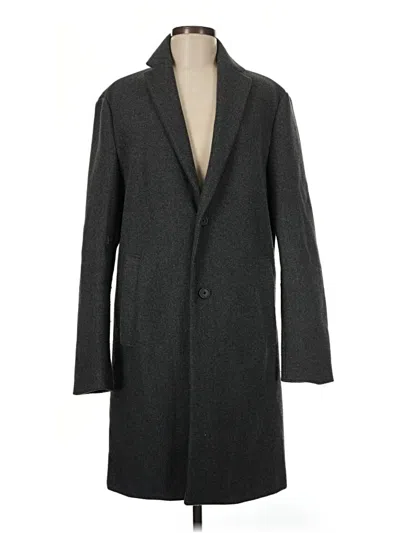 Pre-owned Zara Coat In Gray