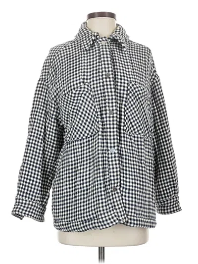 Pre-owned Zara Coat In Gray