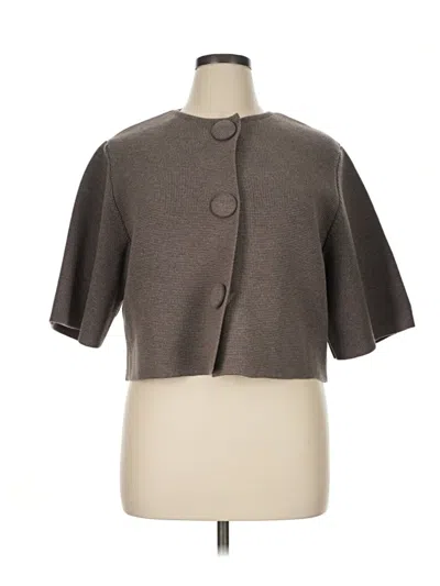 Pre-owned Zara Coat In Gray