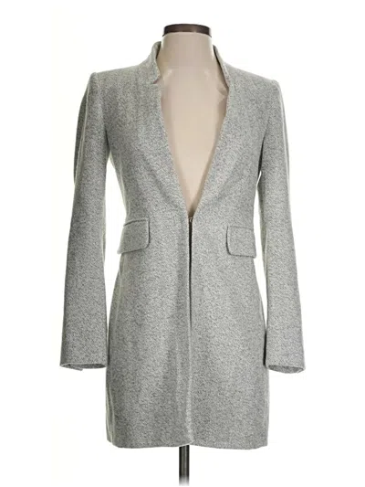 Pre-owned Zara Coat In Gray