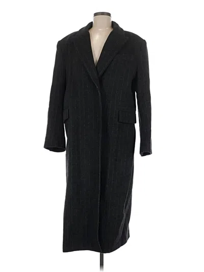 Pre-owned Zara Coat In Gray