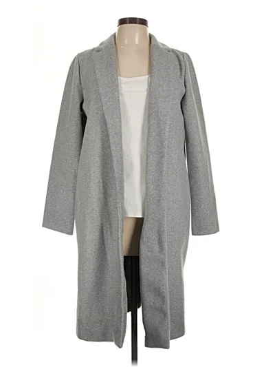 Pre-owned Zara Coat In Gray