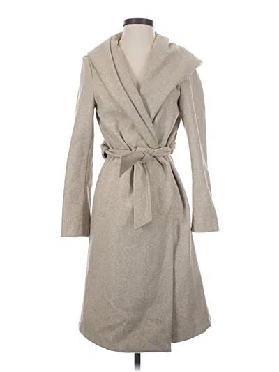 Pre-owned Zara Coat In Gray