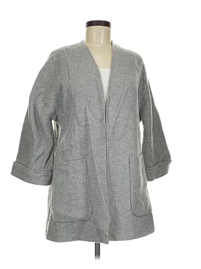 Pre-owned Zara Coat In Gray