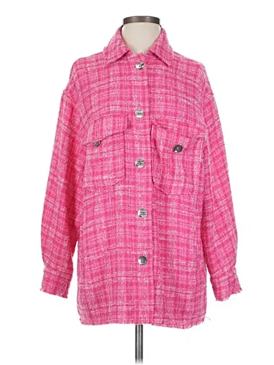 Pre-owned Zara Coat In Pink