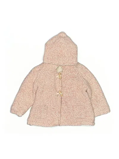 Pre-owned Zara Babies' Coat In Pink
