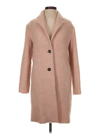 Pre-owned Zara Coat In Pink