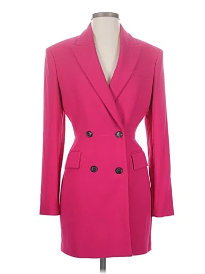Pre-owned Zara Coat In Pink