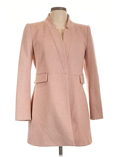 Pre-owned Zara Coat In Pink