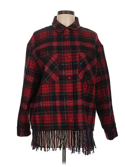Pre-owned Zara Coat In Red