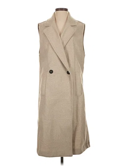 Pre-owned Zara Coat In Tan