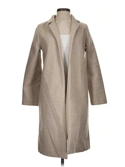 Pre-owned Zara Coat In Tan