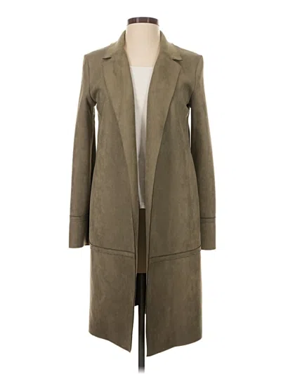 Pre-owned Zara Coat In Tan
