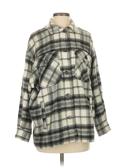 Pre-owned Zara Coat In White