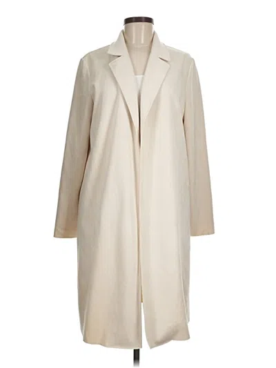 Pre-owned Zara Coat In White
