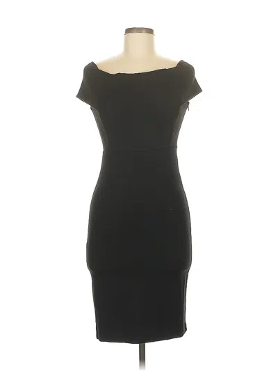 Pre-owned Zara Cocktail Dress In Black