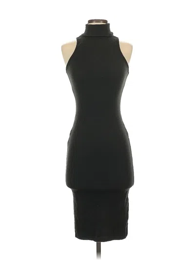 Pre-owned Zara Cocktail Dress In Black