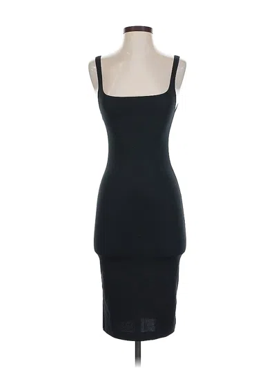 Pre-owned Zara Cocktail Dress In Black