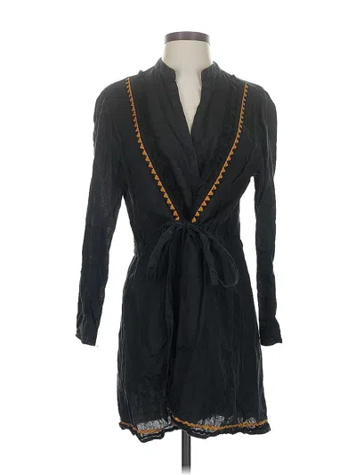 Pre-owned Zara Cocktail Dress In Black