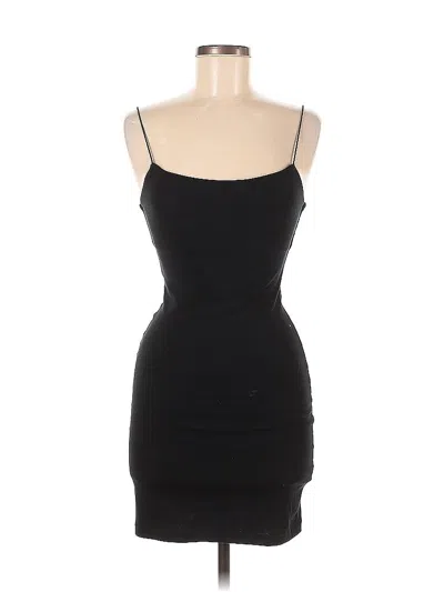 Pre-owned Zara Cocktail Dress In Black