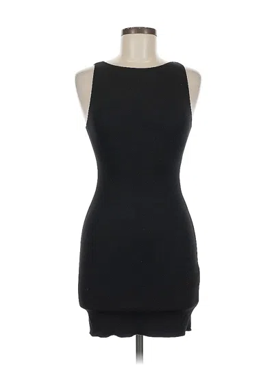 Pre-owned Zara Cocktail Dress In Black