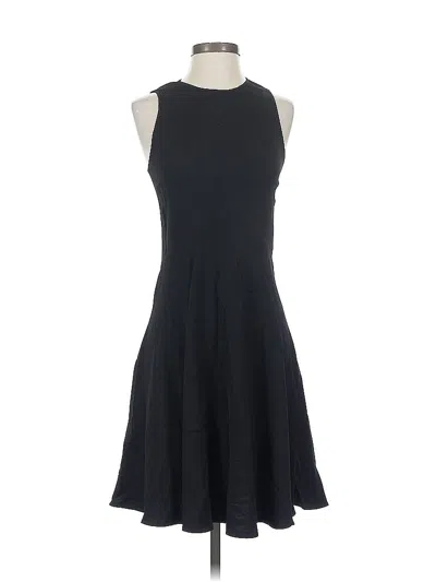 Pre-owned Zara Cocktail Dress In Black
