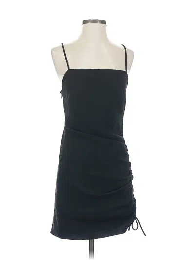 Pre-owned Zara Cocktail Dress In Black