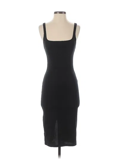 Pre-owned Zara Cocktail Dress In Black