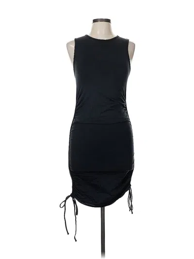 Pre-owned Zara Cocktail Dress In Black