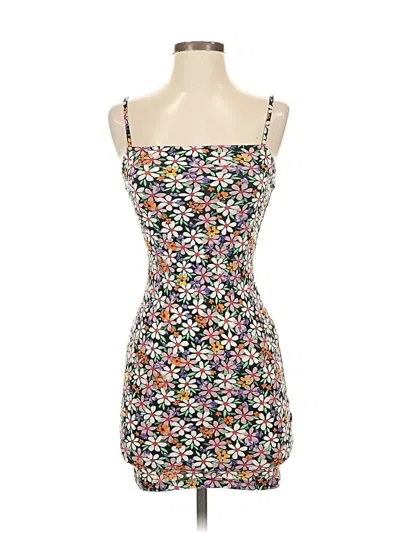 Pre-owned Zara Cocktail Dress In Black