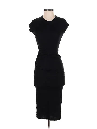 Pre-owned Zara Cocktail Dress In Black