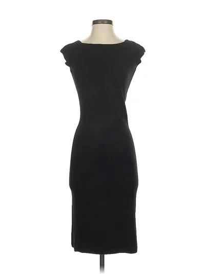 Pre-owned Zara Cocktail Dress In Black