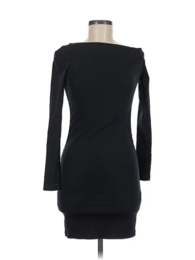 Pre-owned Zara Cocktail Dress In Black