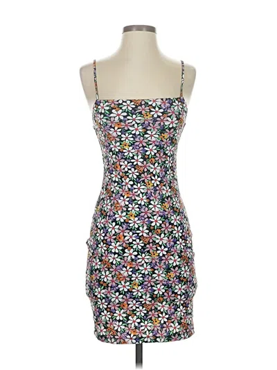 Pre-owned Zara Cocktail Dress In Black
