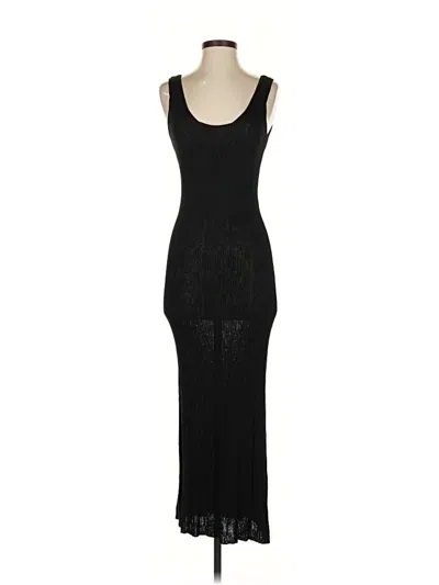 Pre-owned Zara Cocktail Dress In Black