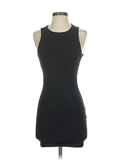 Pre-owned Zara Cocktail Dress In Black