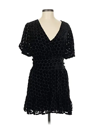 Pre-owned Zara Cocktail Dress In Black