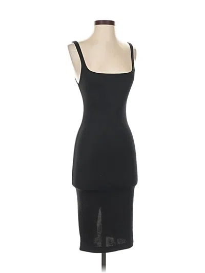 Pre-owned Zara Cocktail Dress In Black