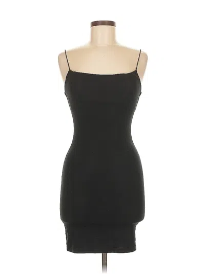Pre-owned Zara Cocktail Dress In Black